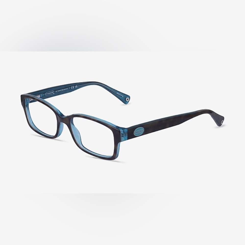 Coach Tortoise and Blue Eyeglasses HC6040 Brooklyn